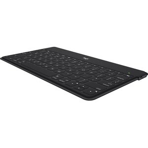 Logitech Keys-To-Go Keyboard - Wireless Connectivity - Black - Scissors Keyswitch - Bluetooth - Home, App Switch, Search, 