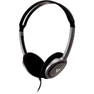 V7 HA310-2EP Wired Over-the-head Binaural Stereo Headphone - Black Blister - Supra-aural - 32 Ohm - 1.80 m Cable - Mini-ph