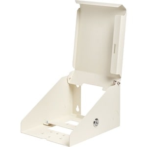 Tripp Lite by Eaton Universal Wall Bracket for Wireless Access Point with Cover - Right Angle, Steel, White - Cold Rolled 