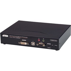 ATEN KE6910T KVM Console/Extender - Wired - 1 Computer(s) - 1 Local User(s) - 2K - 2560 x 2048 Maximum Video Resolution - 