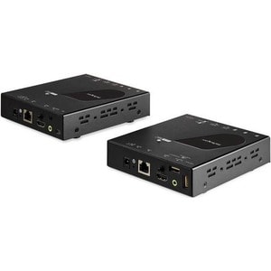 StarTech.com HDMI KVM Extender over IP Network - 4K 30Hz HDMI and USB over IP LAN or Cat5e/Cat6 Ethernet (100m/330ft) - Re