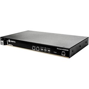 48-PORT ACS8000 CONS. SYSTEM W/ DUAL DC POWER SUP. ANAL. MODEM