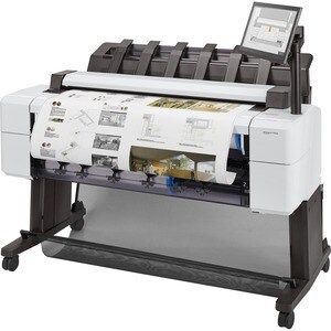 HP Designjet T2600dr PostScript Tintenstrahl-Großformatdrucker - Includes Drucker, Scanner, Kopierer - 914,40 mm (36 Zoll)