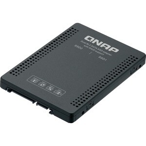 QNAP QDA-A2MAR DAS Storage System - 2 x SSD Supported - Serial ATA/600 Controller - RAID Supported - 0, 1, JBOD RAID Level