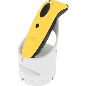 Socket Mobile SocketScan® S740, Universal Barcode Scanner, Yellow & White Dock - Wireless Connectivity - 19.49" Scan Dista