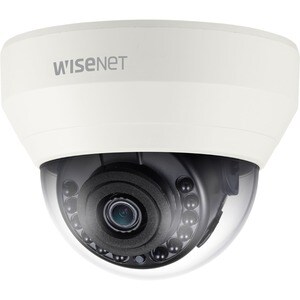 Wisenet HCD-6020R HD Surveillance Camera - Color - Dome - Ivory - 65.62 ft - 1920 x 1080 - 4 mm Fixed Lens - CMOS - Wall M