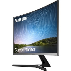 Samsung C27R500FHN 27" Class Full HD Curved Screen LCD Monitor - 16:9 - Dark Blue Gray - 26.9" Viewable - Vertical Alignme