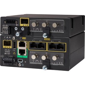 Cisco IR1101 Router - 5 Ports - 5 RJ-45 Port(s) - Management Port - 2 - Gigabit Ethernet - Wall Mountable