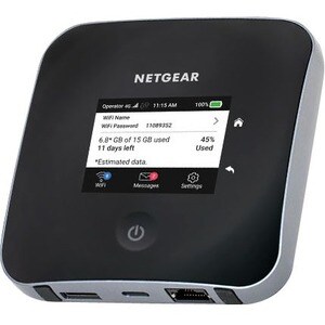 Netgear Nighthawk MR2100 Wi-Fi 5 IEEE 802.11ac Cellular Modem/Wireless Router - 4G - LTE 700, LTE 900, LTE 1800, LTE 2100,