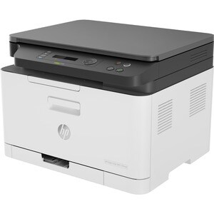 HP 178nw Kabellos - Laser-Multifunktionsdrucker - Farbe - Kopierer/Drucker/Scanner - 18 Seiten/Min. Mono/4 ppm Farbdruck -