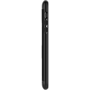 Spigen Slim Armor CS Case for Apple iPhone 11 Smartphone - Black - Drop Resistant - Polycarbonate, Thermoplastic Polyureth