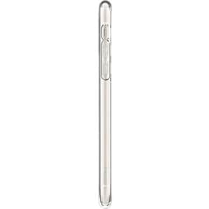 Spigen Liquid Crystal Case for Apple iPhone 11 Smartphone - Crystal Clear - Shock Absorbing - Thermoplastic Polyurethane (