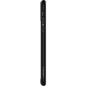 Spigen Ultra Hybrid Case for Apple iPhone 11 Smartphone - Matte Black - Thermoplastic Polyurethane (TPU), Polycarbonate