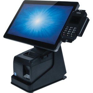 Elo Wallaby POS Terminal Stand - Up to 38.1 cm (15") Screen Support - Undercounter - Black