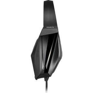 Gigabyte FORCE H3X Wired Over-the-head Stereo Headset - Black - Binaural - Circumaural - 32 Ohm - 20 Hz to 20 kHz - 200 cm