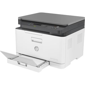 HP 178nwg Kabellos - Laser-Multifunktionsdrucker - Farbe - Kopierer/Drucker/Scanner - 18 Seiten/Min. Mono/4 ppm Farbdruck 