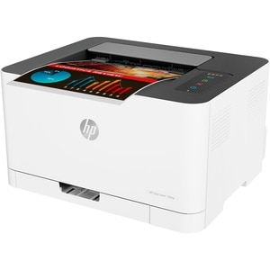 HP 150nw Desktop Laser Printer - Colour - 19 ppm Mono / 4 ppm Color - 600 x 600 dpi Print - Manual Duplex Print - 150 Shee