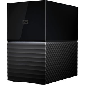 WD My Book Duo WDBFBE0240JBK 2 x Gesamtzahl Einschübe DAS-Speichersystem - 24 TB HDD Desktop - 2 x HDD installiert - 24 TB
