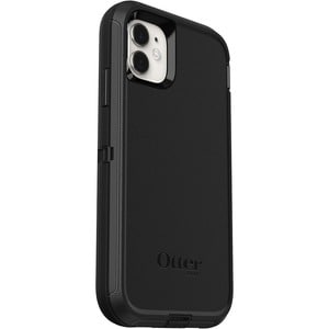 OtterBox Defender Rugged Carrying Case (Holster) Apple iPhone 11 Smartphone - Black - Dirt Resistant, Bump Resistant, Scra