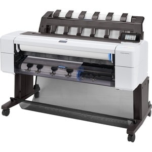 HP Designjet T1600dr PostScript Inkjet Large Format Printer - 914.40 mm (36") Print Width - Color - 5 Color(s) - 19.3 Seco