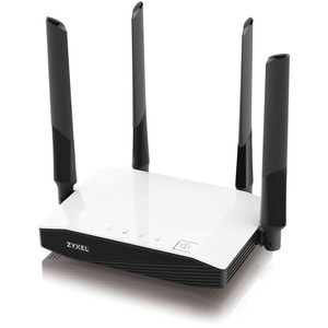 ZYXEL NBG6604 Wi-Fi 5 IEEE 802.11ac Ethernet Wireless Router - 2.40 GHz ISM Band - 5 GHz UNII Band - 4 x Antenna(4 x Exter