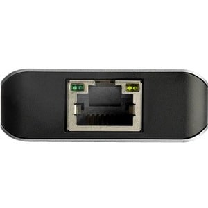 StarTech.com 3 Port USB C Hub with Gigabit Ethernet - 2x USB-A/1x USB-C - SuperSpeed 10Gbps USB 3.2 Gen 2 Type C Hub - USB