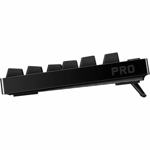 Logitech G PRO Gaming Keyboard - Cable Connectivity - Micro USB Interface - RGB LED - English (US) - Black - Mechanical Ke