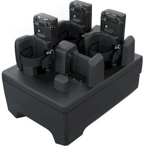 Chargeur de batteries X4 pour RS5100 avec alimentation. Supporte les deux types de batterie. AJOUTER: BLOC ALIM PWR-BGA12V