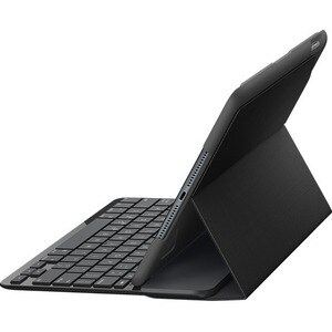 Logitech Slim Folio Tastatur/Cover (Folie) für 25,9 cm (10,2 Zoll) Apple iPad (7. Generation) Tablet - Graphit - Plastik K