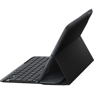 Logitech Slim Folio Keyboard/Cover Case (Folio) for 25.9 cm (10.2") Apple, Logitech iPad (7th Generation) Tablet - Graphit