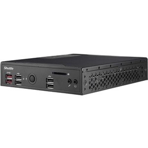 Shuttle XPC slim DS10U5 Barebone System - Slim PC - Core i5 8th Gen i5-8265U 1.60 GHz - 32 GB DDR4 SDRAM Maximum RAM Suppo