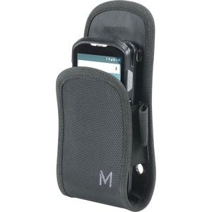 MOBILIS Carrying Case (Holster) Handheld Terminal, Smartphone, Tablet - Black - 1680D Polyester Body - Belt Strap - 180 mm