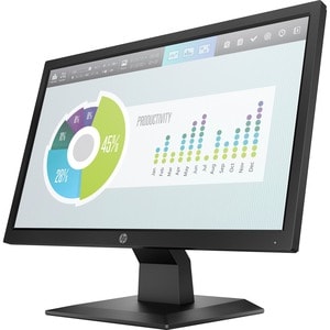 HP P204v 20" Class HD+ LCD Monitor - 16:9 - 49.5 cm (19.5") Viewable - Twisted nematic (TN) - LED Backlight - 1600 x 900 -