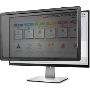 Rocstor PrivacyView™ Premium Framed Privacy Filter for 21.5 & 22" Widescreen Monitor - For 21.5" & 22" Widescreen Monitor 