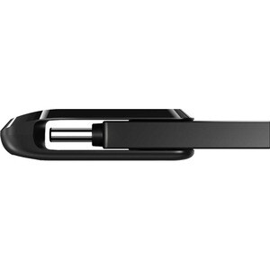 Lecteur flash SanDisk Ultra Dual Drive Go - 64 Go - USB 3.1 Type C, USB Type A - Noir - 150 Mo/s Read Speed