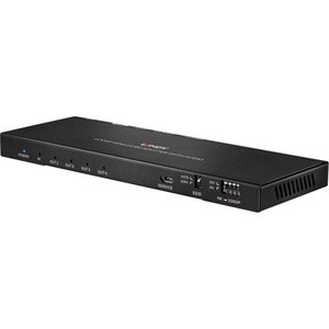 LINDY Signalverteiler - Metall - 4096 x 2160 - 1 x HDMI Ein - 4 x HDMI Aus