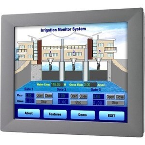 Advantech FPM-2120G 12" Class LCD Touchscreen Monitor - 30.7 cm (12.1") Viewable - Resistive - 1024 x 768 - XGA - 16.2 Mil