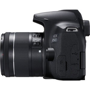 Canon EOS 850D 24.1 Megapixel Digital SLR Camera with Lens - 18 mm - 55 mm - Autofocus - 7.6 cm (3") Touchscreen LCD - SLR