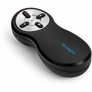 Kensington Wireless Presenter with Red Laser - Nano Receiver - Wireless - Radio Frequency - 2.40 GHz - Black - USB Type A 