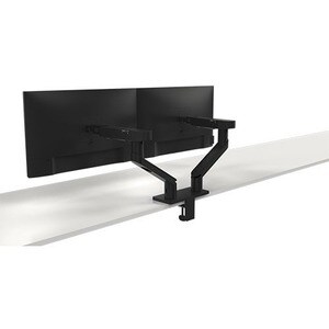 Dell EMC Dell MDA20 Desk Mount for Monitor - Black - 2 Display(s) Supported - 68.6 cm (27") Screen Support - 10 kg Load Ca