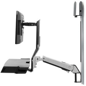 Ergotron SV Combo. Type: Multimedia stand, Product colour: Aluminium, Recommended usage: PC. Weight: 19 kg. Package width: