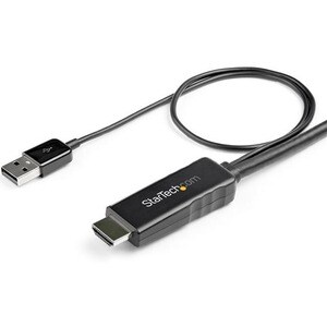 StarTech.com 3 m (9.8 ft.) HDMI to DisplayPort Cable - 4K 30Hz - USB-powered - Active HDMI to DisplayPort Cable (HD2DPMM10