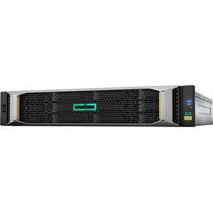HPE 2050 12 x Total Bays SAN Storage System - 2U Rack-mountable - 120 TB Supported HDD Capacity - 0 x HDD Installed - 6Gb/