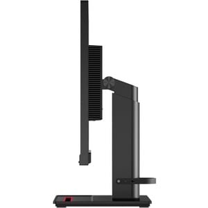 Lenovo ThinkVision T24v-20 24" Class Webcam Full HD LCD Monitor - 16:9 - Raven Black - 23.8" Viewable - In-plane Switching