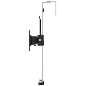 StarTech.com Cubicle Monitor Mount, Office Cubicle Wall Single 34" (17.6lb/8kg) VESA Monitor Hanger, Height Adjustable, Ha