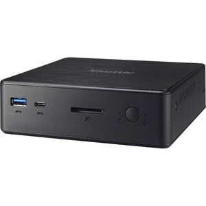 Desktop Computer Shuttle XPC nano NC1010BA - Intel Celeron 4205U 1,80 GHz Prozessor - 4 GB RAM DDR4 SDRAM - 64 GB SSD - Mi