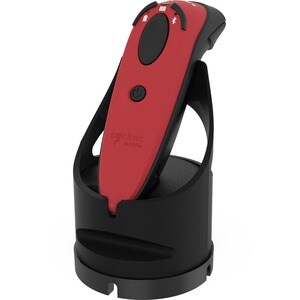 Socket Mobile DuraScan® D730, Laser Barcode Scanner, Red & Charging Dock - Wireless Connectivity - 15 ft (4572 mm) Scan Di