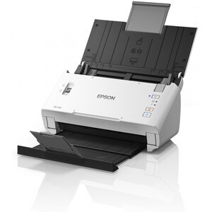 Epson WorkForce DS-410 Sheetfed Scanner - 600 x 600 dpi Optical - 48-bit Color - 16-bit Grayscale - 26 ppm (Mono) - 26 ppm