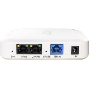 Digi EX12 2 SIM Ethernet, Cellular Modem/Wireless Router - 4G - LTE, HSPA+ - 1 x Network Port - 1 x Broadband Port - PoE P