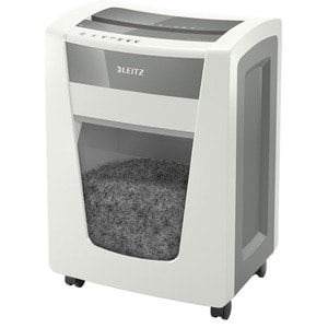Leitz IQ Office Pro P6 Paper Shredder - Continuous Shredder - Cross Cut - 6 Per Pass - for shredding Paper - 1 mm x 5 mm S